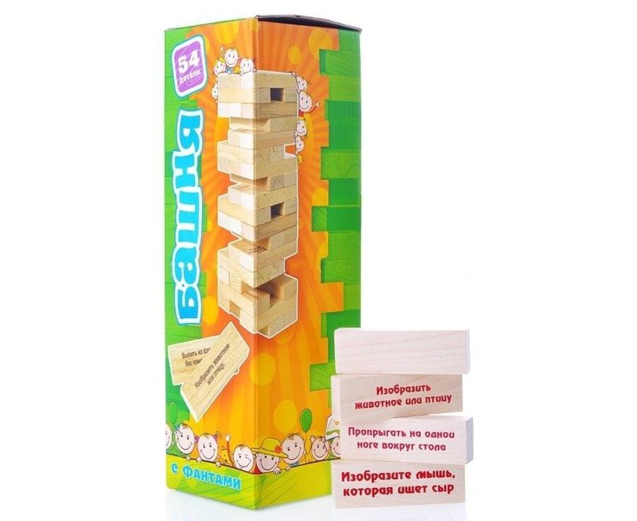 Игра Ecstas Романтика с фантами, 54 бруска 7303463 - Ecstas - Игры - Купить