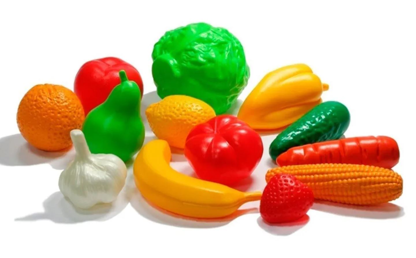 Пластиковые Фрукты И Овощи