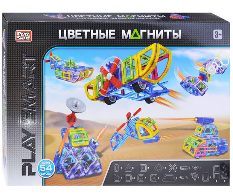 Каталог :: Конструкторы :: Магнитные :: Магнитный конструктор с ...