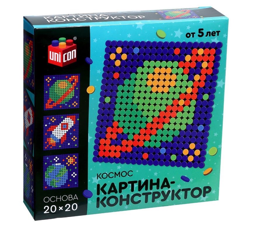 Каталог :: Пазлы и мозаики :: Мозаики :: Конструктор - мозаика "Космос ...
