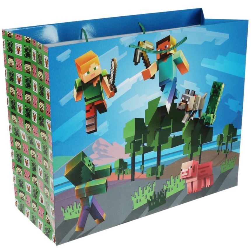 подарочные пакеты майнкрафт набор. пакет майнкрафт. подарки с майнкрафтом. пакет из майнкрафта построить. подарочный пакет майнкрафт.