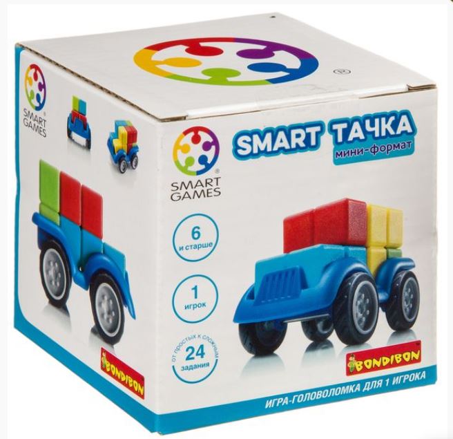 Логическая игра Bondibon "Smart Тачка" мини-формат - купить в магазине ...