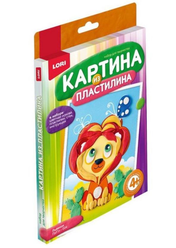 Картина из пластилина lori