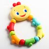 Развивающая игрушка – прорезыватель "Гусеничка", оранжевая