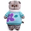 Мягкая игрушка BUDI BASA "Басик в весеннем свитере", 25 см