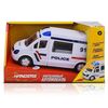 Инерционный автомобиль "Полиция", 25 см, откр. двери, свет, звук