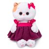 Мягкая игрушка BUDI BASA "Кошка Ли-Ли BABY в сарафане", 20 см
