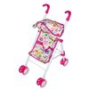 Коляска складная "Фантазия", малиновая, 36×25×53 см