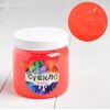 Слайм стекло "Party Slime", красный неон, 400 г