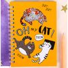 Блокнот-шейкер "Он my cat", А6, 60 листов