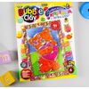 Витражная картина из шарикового пластилина серии "BUBBLE CLAY. Мишка"