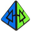 Головоломка "Jiehui Pyraminx Duo", черный