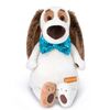 Мягкая игрушка BUDI BASA "Бартоломей" в галстуке-бабочке в пайетках, 27 см
