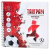 Игра магнитная головоломка Танграм "Футбол"