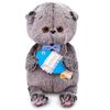 Мягкая игрушка Басик BABY с рыбкой 20см