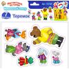 Набор магнитов "Теремок", 6 фигурок + домик