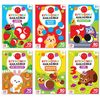 Набор книг с наклейками "Наклейки-кружочки", 6 шт