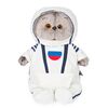Мягкая игрушка BUDI BASA "Басик в костюме космонавта" 22 см