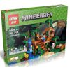 Конструктор Lepin "Майнкрафт. Домик на дереве в джунглях", 562 детали
