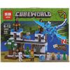 Конструктор Lepin "Майнкрафт. Нападение Голубого Дракона", 548 деталей