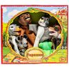 Кукольный театр "Теремок", 6 кукол на руку