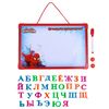 Магнитная доска "Уроки для супер героя" + алфавит