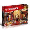 Конструктор Lepin 3 в 1 "Ниндзяго. Решающий Бой в Тронном Зале", 248 деталей