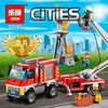 Конструктор Lepin "Пожарный грузовик", 412 деталей