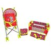 Игровой набор 3 в 1 (кроватка+коляска+сумка) Apple Forest
