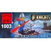 Конструктор Brick "Рыцарь на плоту", 31 деталь