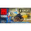 Конструктор Brick "Рыцарь с повозкой", 27 деталей