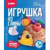 Игрушка из глины "Ёжик"
