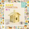 Конструктор из дерева "Юный строитель" 51 деталь