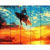 Роспись по дереву по номерам "Beautiful world. А. Чебоха"