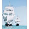 Рисование по номерам "Корабли в море" 40 на 50 см