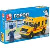 Конструктор "Школьный автобус", 105 деталей