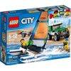 Конструктор Lego City "Парусная лодка и джип"
