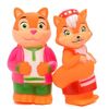 Пластизоль "Герои сказок. Кот и Лиса"