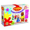 Раскрашиваем фигурки из керамики "Маша и медведь"