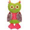 Льняная игрушка с вишневыми косточками "Совушка"