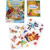 Игра - сказка "Теремок" с многоразовыми наклейками