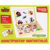 Магнитная доска в деревянной коробке "Ферма" 33 магнита