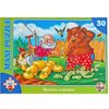 Макси - пазл "Вершки-корешки" 30 деталей