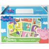 Настольная игра с пазлами "Азбука: свинка Пеппа"