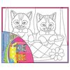 Холст для рисования "Котята в корзинке"