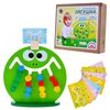 Логическая игра из дерева "Лягушка"