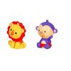 Пластизоль "Львенок и обезьянка" Fisher Price