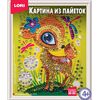 Картина из пайеток "Олененок"