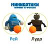 "Миниботики играют в футбол" на ик.управлении (Рей и Лудо)