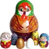Пальчиковый театр "Курочка Ряба" в футляре